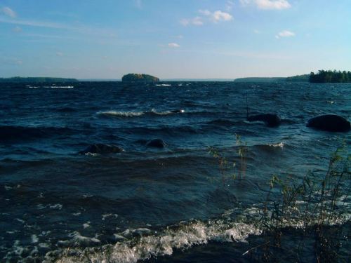 Stürmischer Skagern